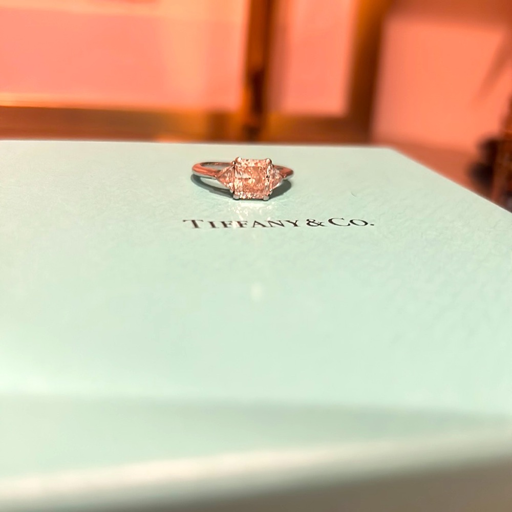 Diamond Tiffany & Co engagement ring